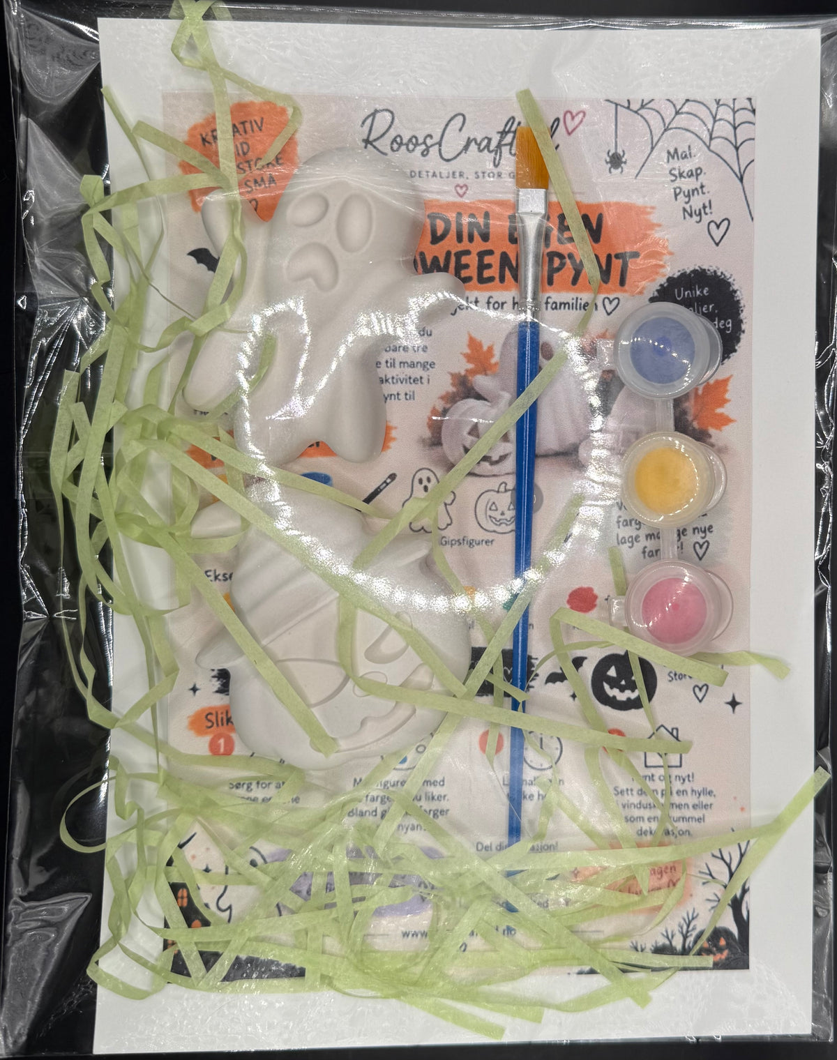 Mal din egen Halloween-pynt | Hobbysett – RoosCrafted