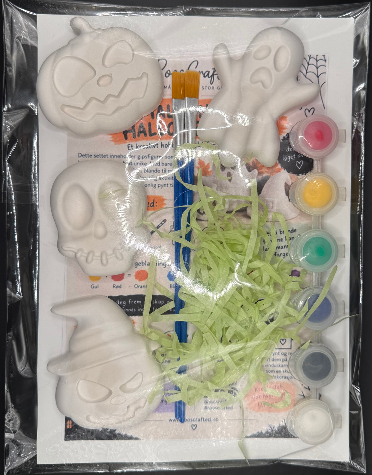 Mal din egen Halloween-pynt | Hobbysett – RoosCrafted
